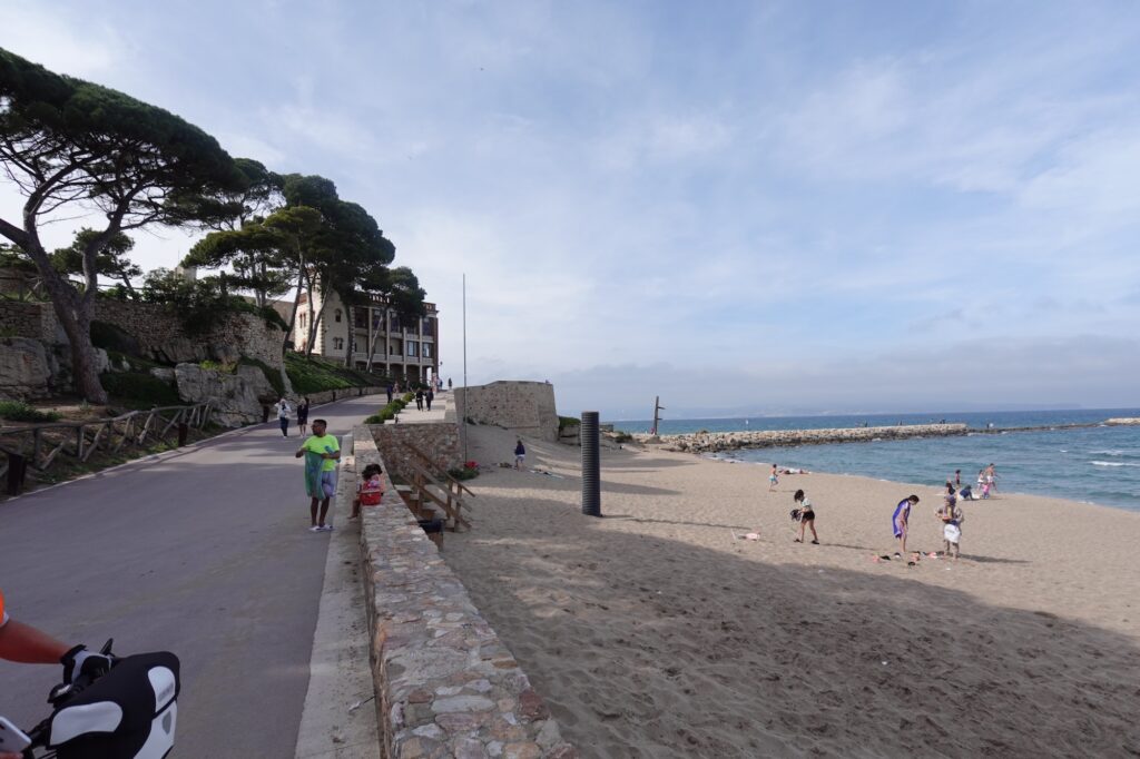 La plage de Sant Marti d'empuries