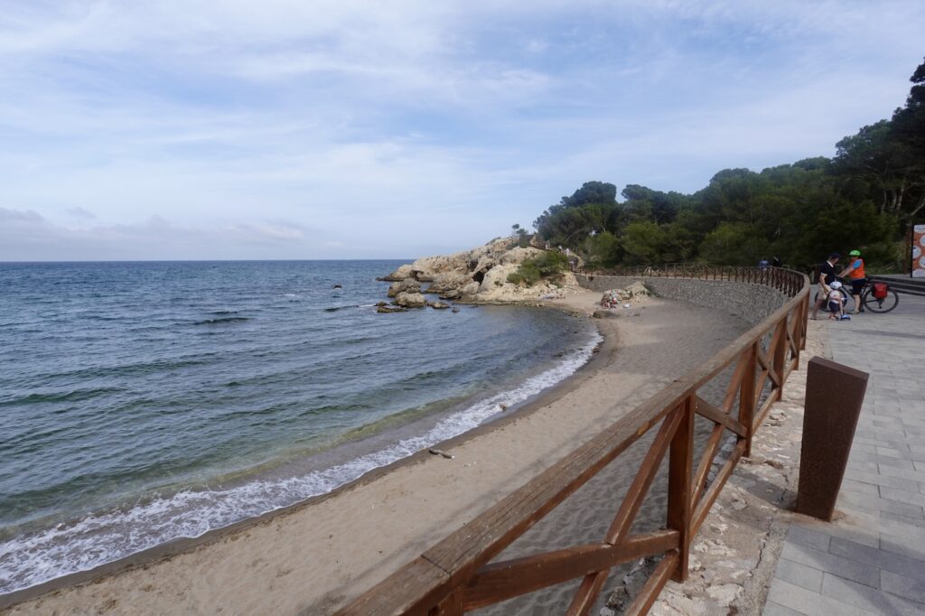 La plage de Sant Marti d'empuries