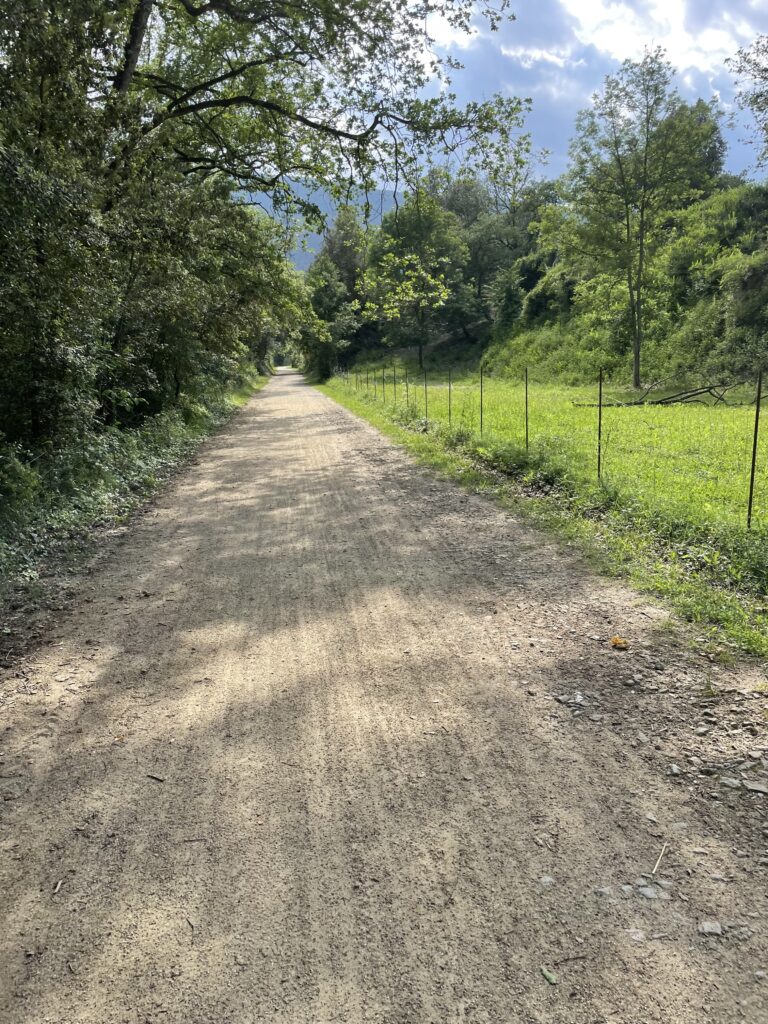 Toujours la voie verte del carrilet, partie Gérone vers Olot